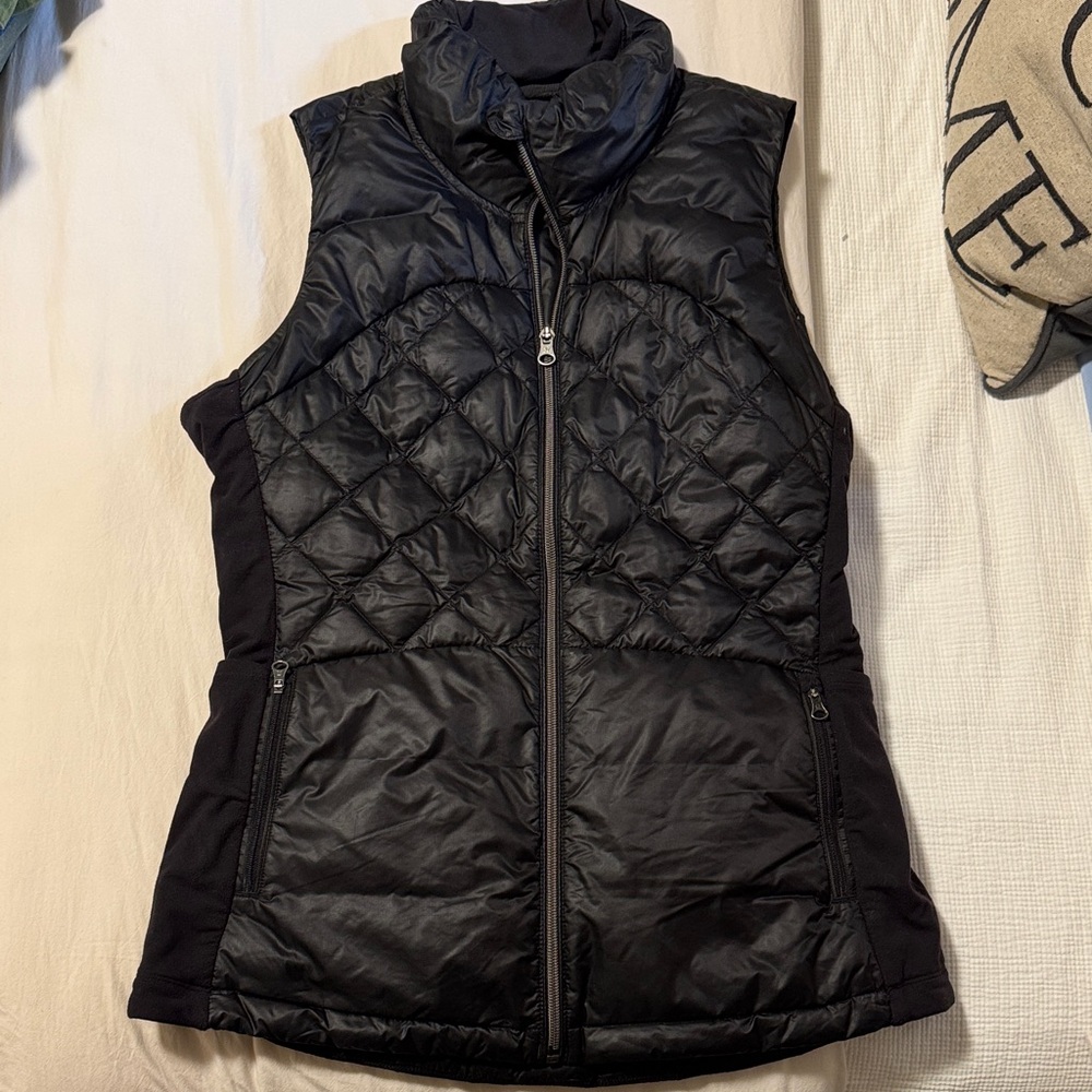 Lululemon Athletica Black Quilted Vest
